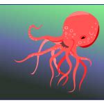 Octopus Silhouette Ernst Haeckel | Free SVG