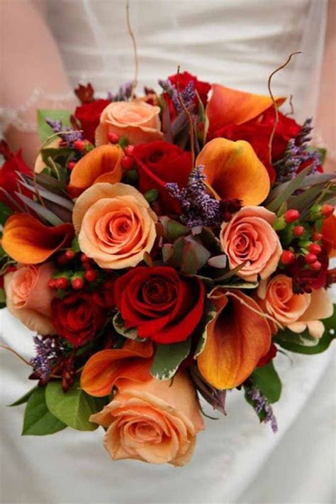 Fall Wedding Bouquets: Fantastic Ideas For Autumn Wedding | Bridal ...