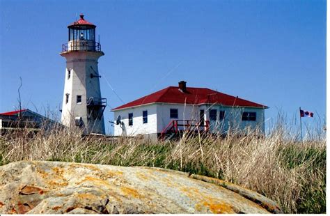 Machias Seal Island Lighthouse is located about 9 miles from Little ...