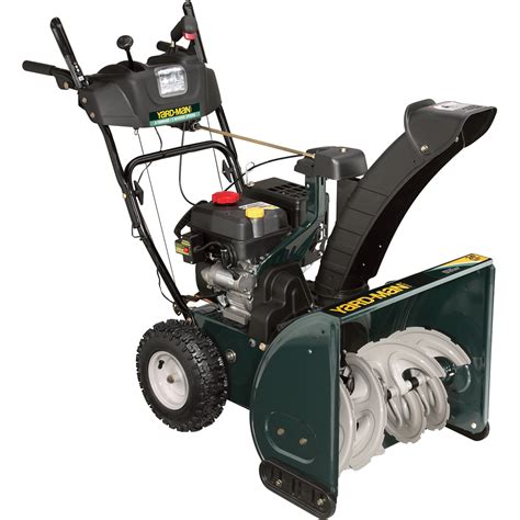 Yard-Man Dual-Stage Snow Blower — 24in. Clearing Width, 208cc Powermore Engine, Model ...