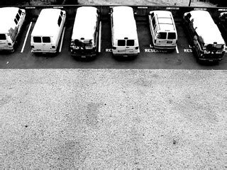 row of white vans | Sharat Ganapati | Flickr