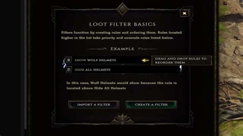 How to make a Loot Filter in Last Epoch - Pro Game Guides