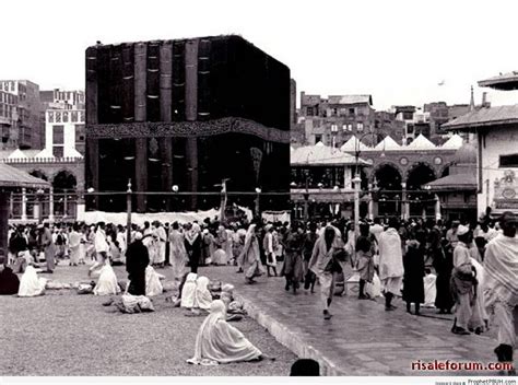 Old Photo of the Kaba in 1937 – al-Masjid al-Haram in Makkah, Saudi Arabia -Picture | Prophet ...