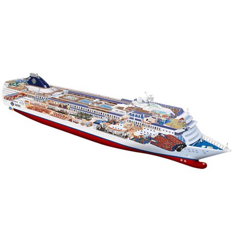 MSC Musica deck plans - Varianos Travel