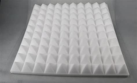 Blue Color Acoustic Pyramid Foam Panels 4x8 Sound Insulation Acoustic ...