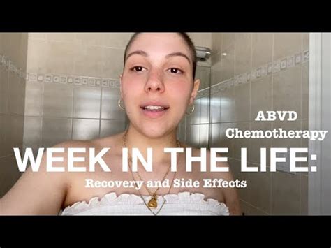 ABVD Side Effects and Recovery - Week In My Life Chemotherapy - YouTube