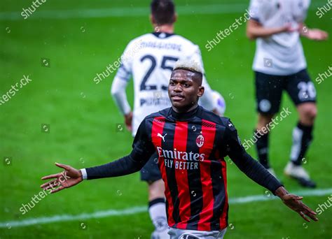 Rafael Leao Ac Milan Celebrates Goal Editorial Stock Photo - Stock ...