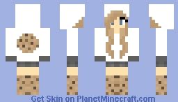 Cookie Girl Minecraft Skin