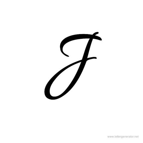 cursive j tattoo fonts - Google Search | J tattoo, Letter j tattoo, Tattoo lettering