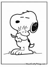 Snoopy Coloring Pages To Print sketch template