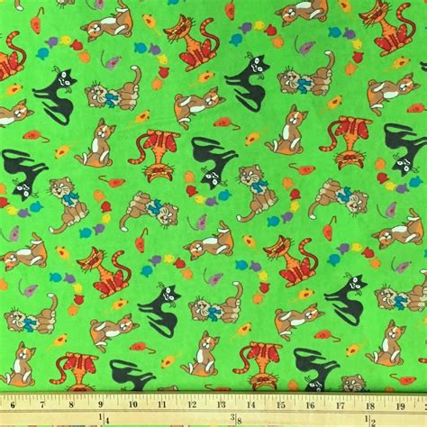 Cotton Flannel Fabric Polyester Solid & Printed 45" Wide - Fabric ...