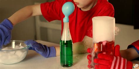 Inflate a Balloon | Cool Dry Ice Experiments • The Science Kiddo