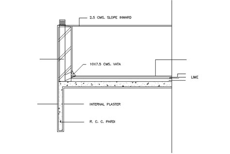 Concrete Wall Section In Dwg File Cadbull - vrogue.co