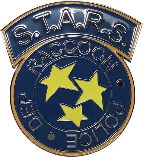 RESIDENT EVIL RACCOON POLICE DEPARTMENT SHIELD BADGE: Special Tactics And Rescue Service ...