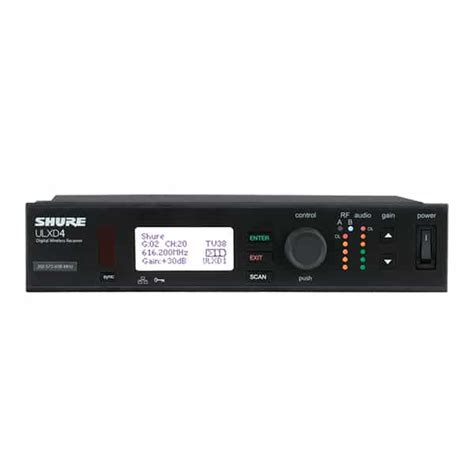 Shure ULXD4 -Digital Wireless Receiver - Springtree Media