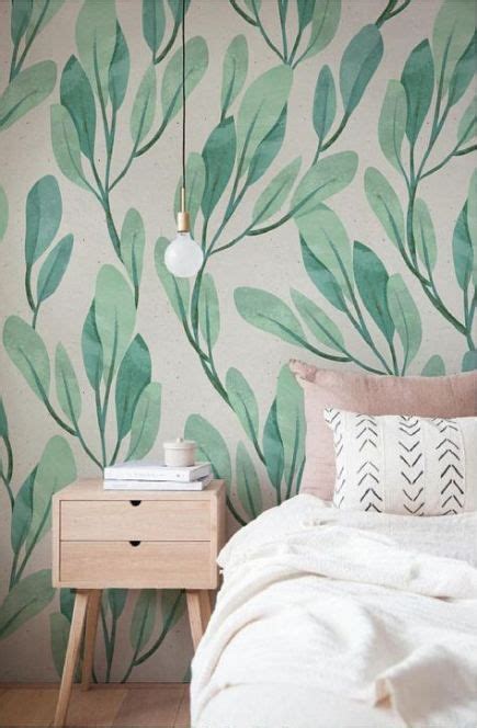 54+ Super Ideas For Bedroom Wallpaper Green Banana Leaves | Leaf wallpaper, Wallpaper bedroom, Decor