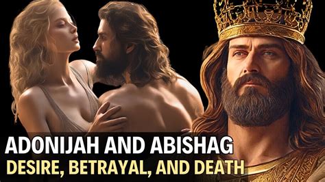 ADONIJAH AND ABISHAG, the desire that led to his DEATH. - YouTube