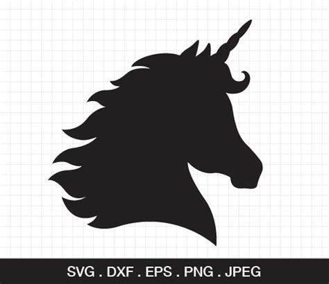 Unicorn Head Svg, Unicorn Horn Svg, Unicorn Svg, Unicorn Birthday Svg, Files for Cricut ...