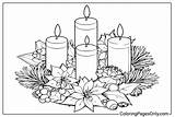 23 Advent Wreath Coloring Pages  ColoringPagesOnlycom sketch template