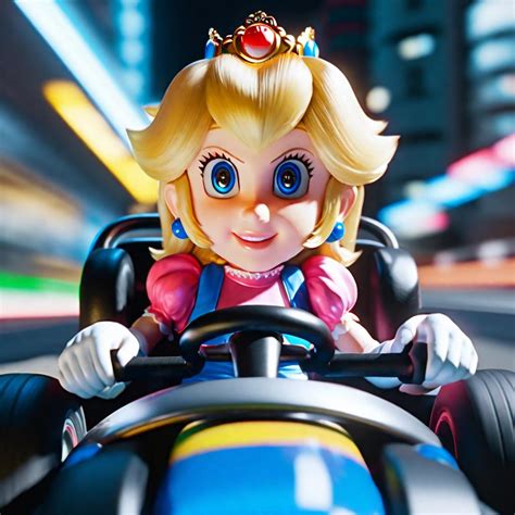 Mario Kart Peach by AMistOfFleas on DeviantArt