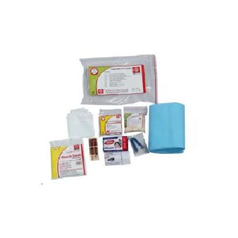 ST Johns First Aid Disposable Delivery Kit Plastic 22x17x8 cm, SJF DDK