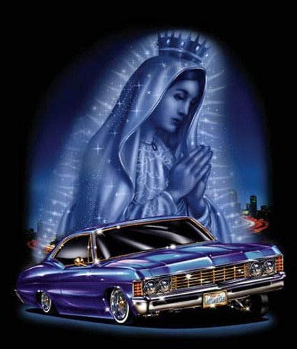 Amazon.com: Hotstuff VIRGIN CITY Mary Lady of Guadalupe Blessing Poster ...