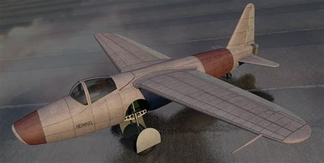 Heinkel He-178 3D model | CGTrader