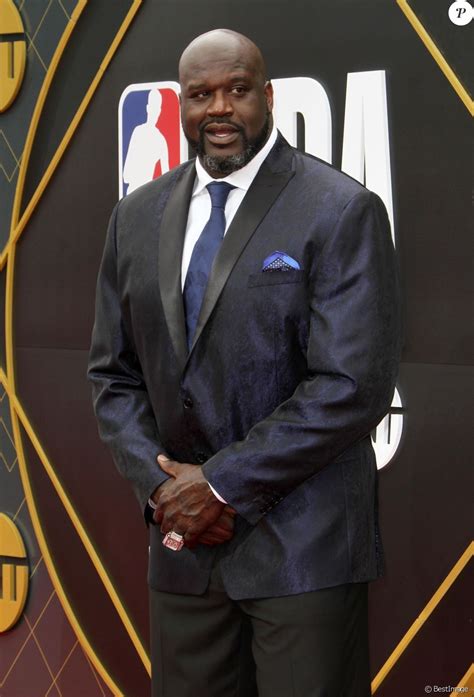 Shaquille O'Neal lors des NBA Awards 2019 dans la salle de spectacles ...