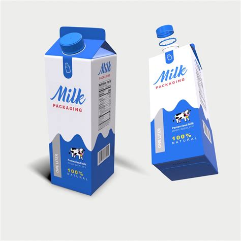 Milk carton - 3D model - TurboSquid 1530812