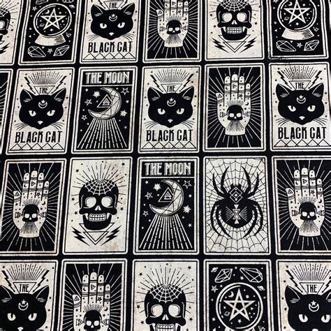 Black Magic Tarot Cards - Clutch Wallet Wristlet