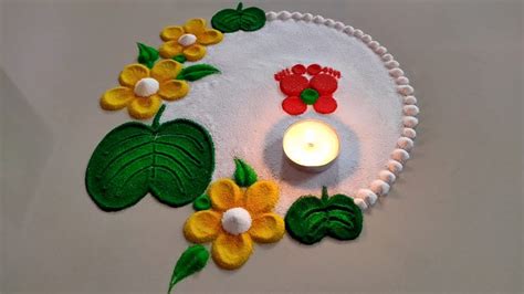 Dussehra 2022 Last-Minute Rangoli Designs: Beautiful and Unique Rangoli Patterns To Adorn Your ...