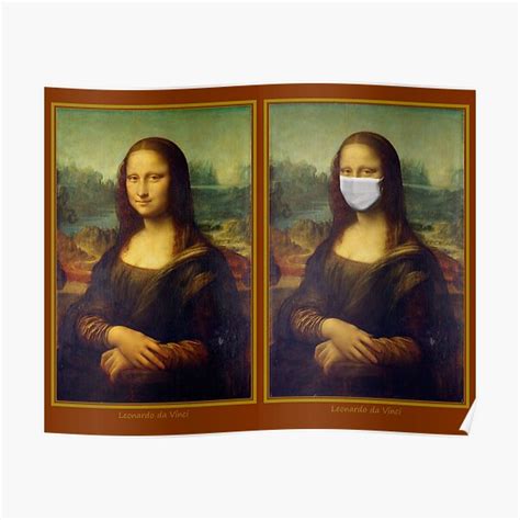 "Mona Lisa - Before and After" Poster for Sale by moore4art | Redbubble