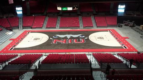 Hot or Not: NIU’s New Black & White Bball Court – BlackSportsOnline