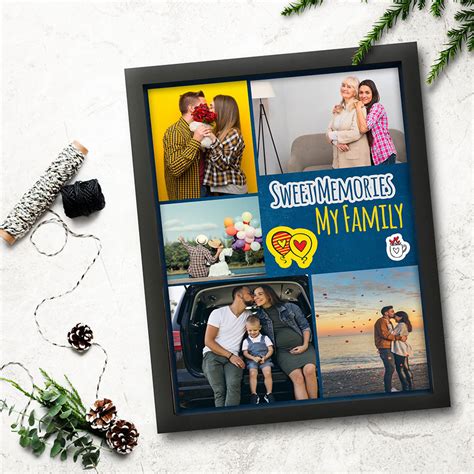 Personalised Family Tree Photo Frame : Gift/Send/Buy Home Decore Gifts Online P0046 | egiftmart.com