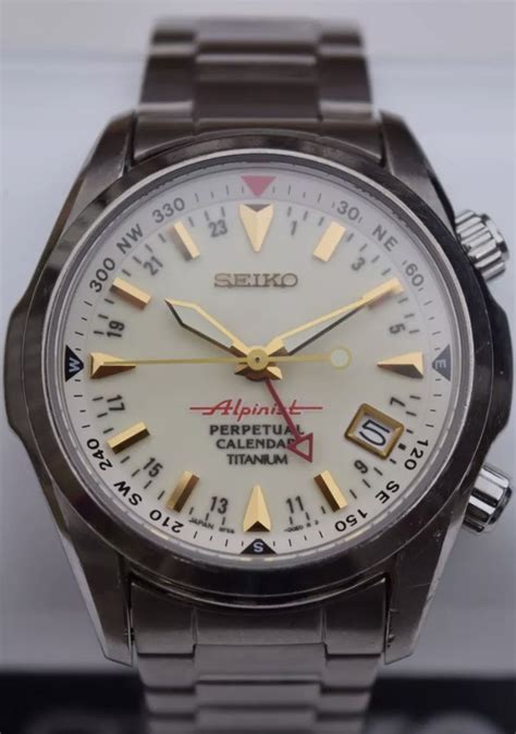 Seiko SBCJ021 Alpinist GMT Titanium Prospex High Accuracy Quartz (HAQ) | Seiko alpinist, Seiko ...