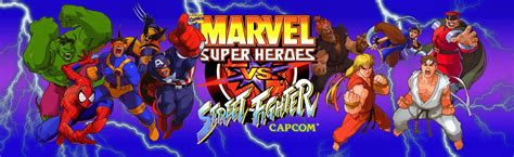 20th Anniversary: Marvel Super Heroes vs. Street Fighter by Capcom ...