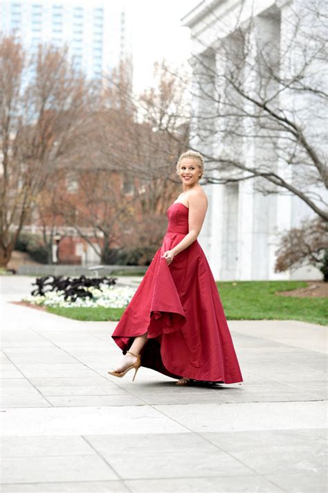 The Perfect Festive Red Ball Gown | Fashionably Lo