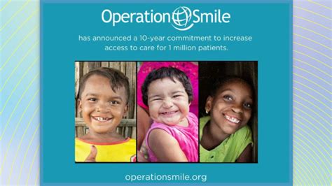 Operation Smile Promises to Transform the Lives of 1 Million Patients in 10 Years - ClickTheCity