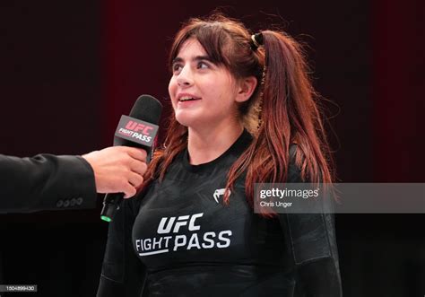 Helena Crevar reacts after her submission victory over Emily... News ...