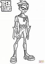 Teen Titans Robin coloring Page  Free Printable Coloring Pages sketch template