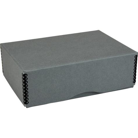 Archival Methods Deep 3" Flat Storage Box with Full Top 04-596