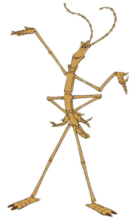 Check out this transparent A Bugs Life Slim the Walking Stick PNG image | Walking stick bug, A ...