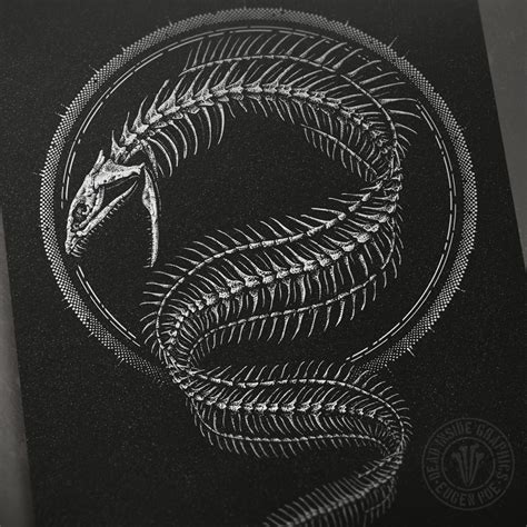 Eel skeleton by DeadInsideGraphics on DeviantArt