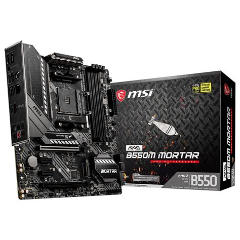 MSI B550M Mortar Wi-Fi 128 GB AM4 Motherboard | lupon.gov.ph