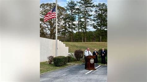 Service held for fallen Haralson County detention officer | FOX 5 Atlanta