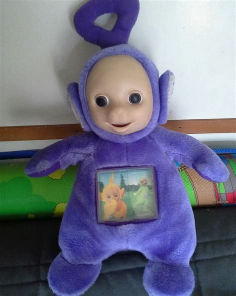 Teletubbies Tinky Winky plush toy with sound and moving screen | Teletubbies, Plush toy, Toys