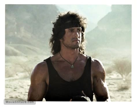 Rambo III - Publicity still of Sylvester Stallone