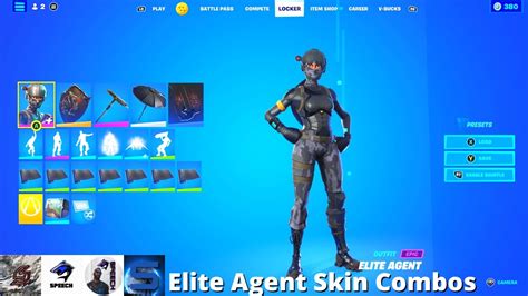 Elite Agent Skin Combos (Fortnite Battle Royale) - YouTube