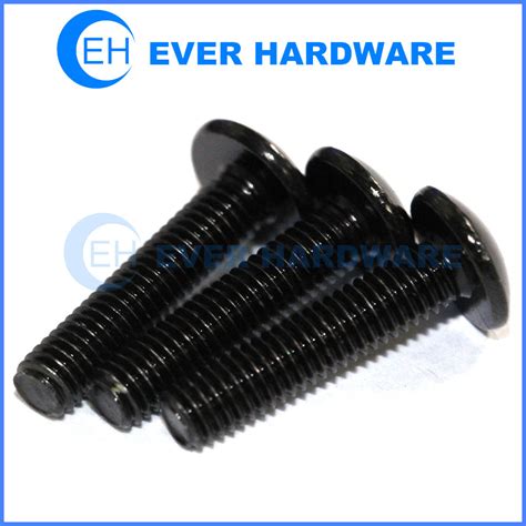 Truss head screws black oxide machine screws manufacturer