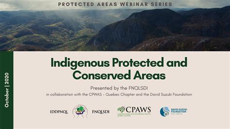 Conservation, Protected Areas Series - Indigenous Protected and ...